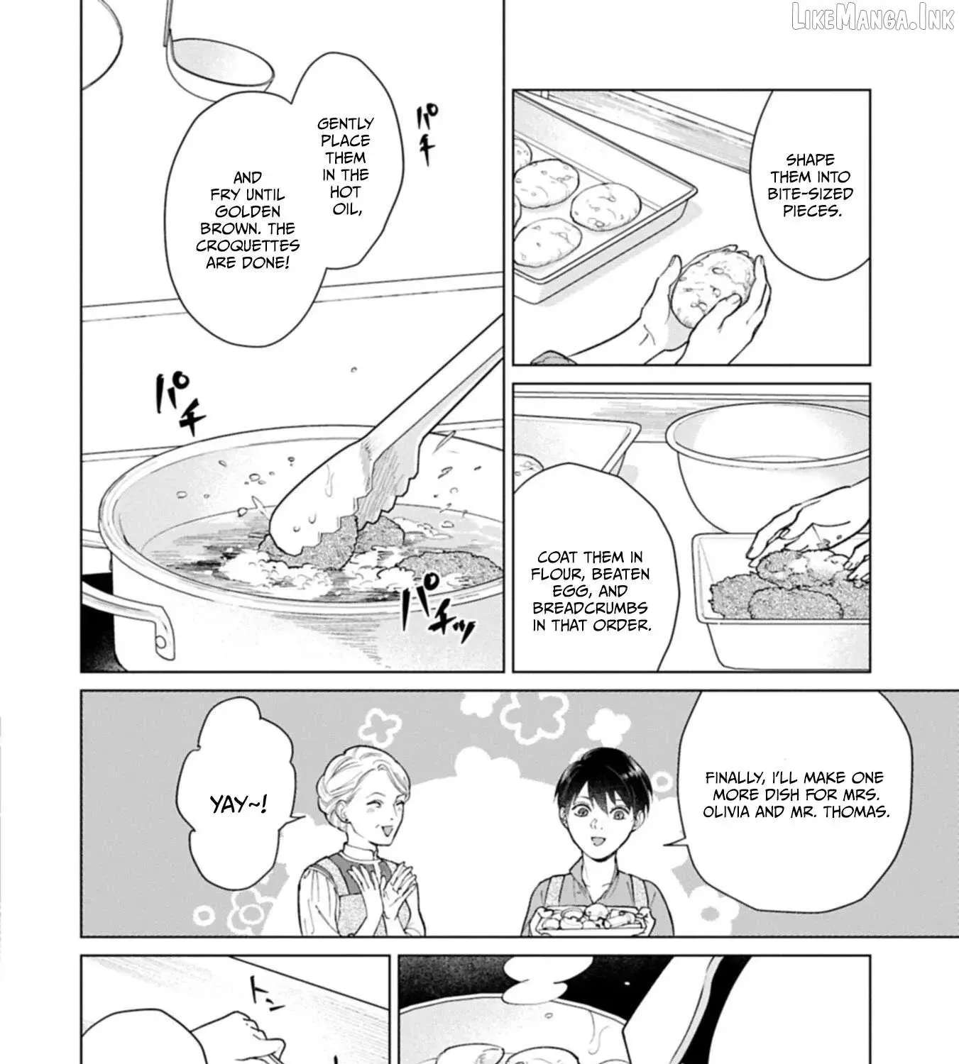Ashita mo Ii Hi de Arimasu You ni.: Isekai de Atarashii Kazoku ga Dekimashita: San Kyoudai no Hokkori Gohan Nikki Chapter 4 - page 54