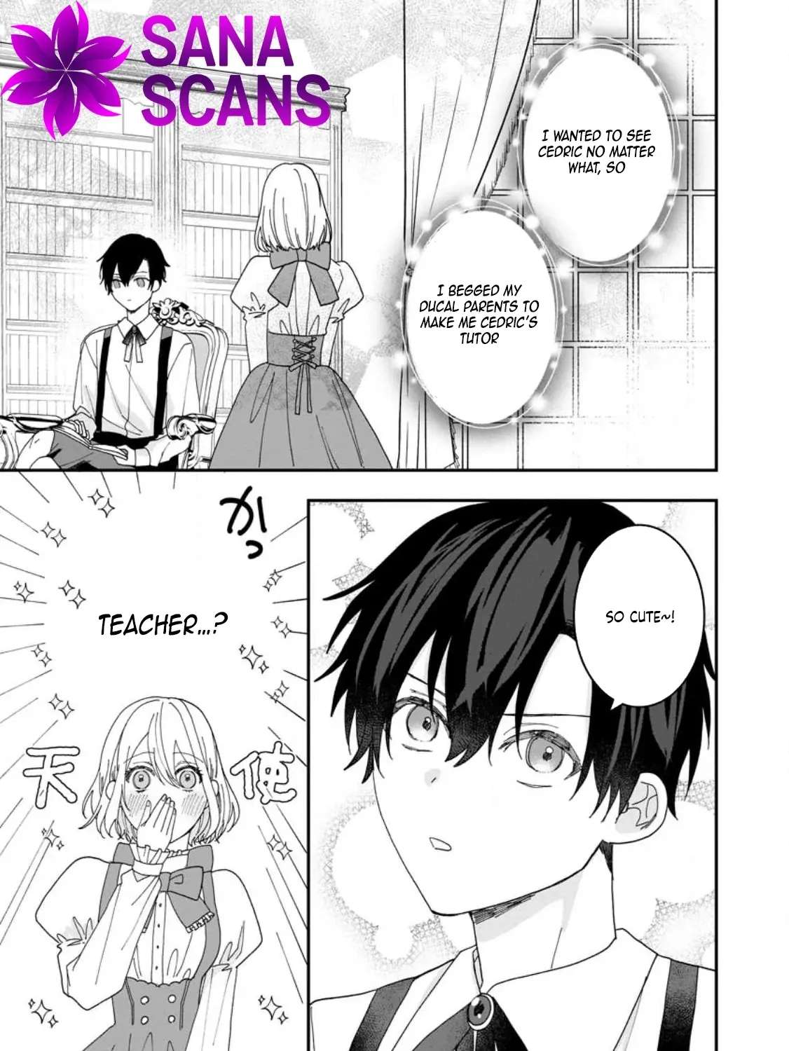 I'm Just a Background Tutor, but I'm Doted on by My Favorite, the Third Prince Chapter 1 - page 8