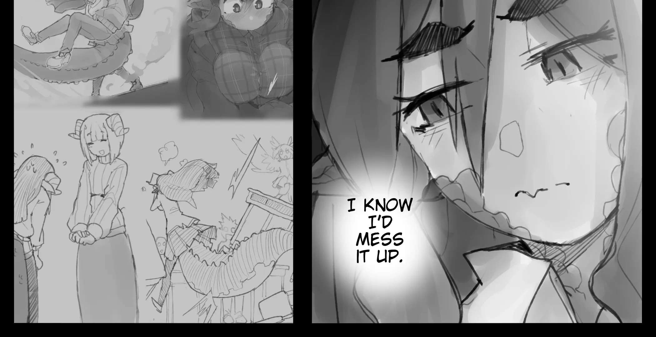 My Childhood Friend Is A Dragon Who's Embarrassed About the Size Of Her Tail Chapter 12 - page 4