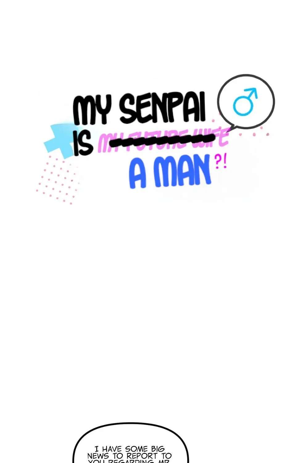 Senpai-chan Is a man Chapter 14 - page 2