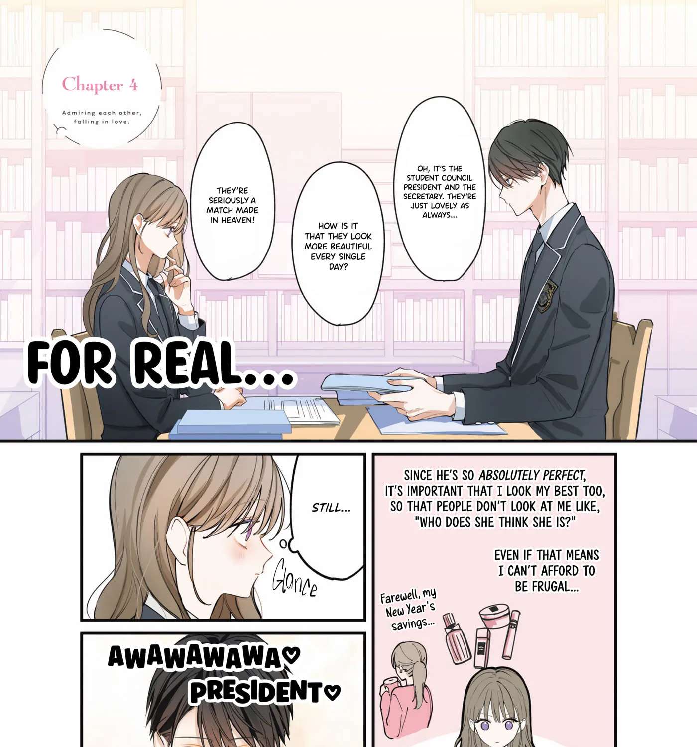 Oshiatteru Futari Chapter 4 - page 5