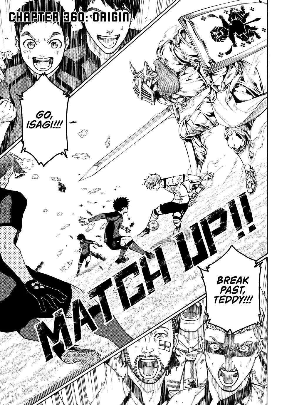 Blue Lock Chapter 360 - page 1