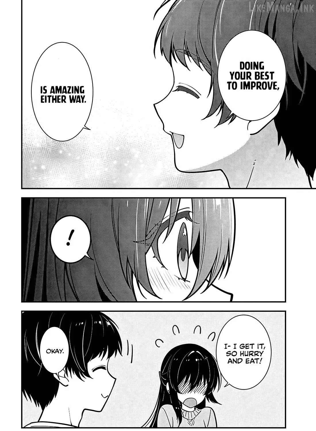 The Yankee Shimizu-san Sitting Next to Me Has Dyed Her Hair Black Chapter 21 - page 16
