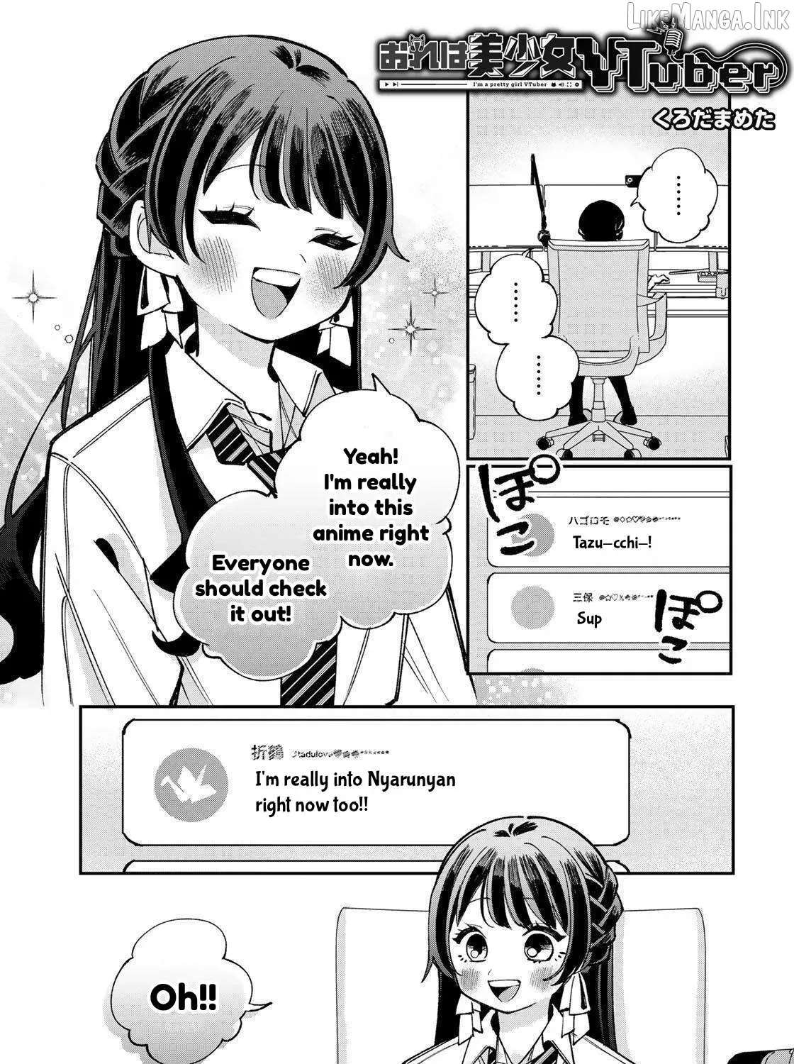 I'm a Pretty Girl VTuber Chapter 3.1 - page 2