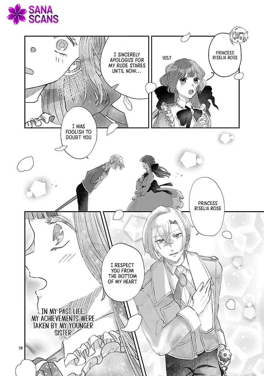 Ohitoyoshi Akuyaku Reijou no Fukushuu Keikaku ~Shi ni Modori Reijou wa Ne ga Zennin na Sei de Kizuku to Mikata ga Fuete Ikimasu~ Chapter 3 - page 17