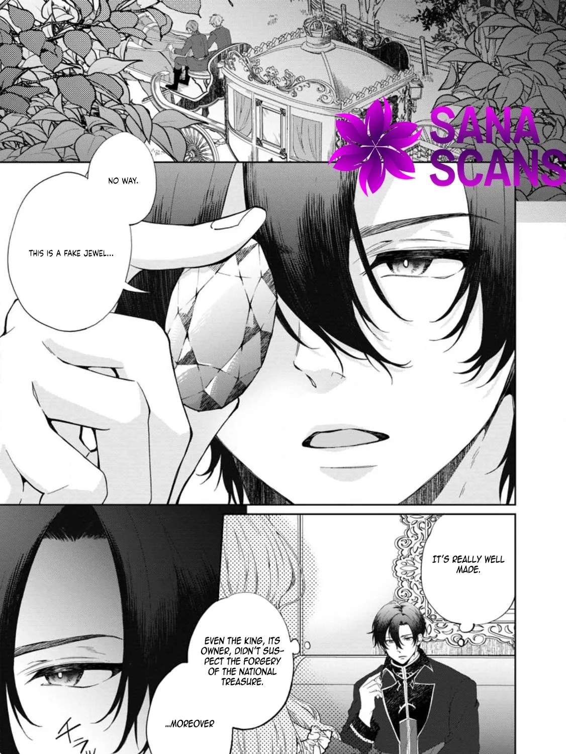 Akuyaku Reijou no Nariagari: Ringoku de Houseki no Seijo to Yobareru Made Chapter 1 - page 1