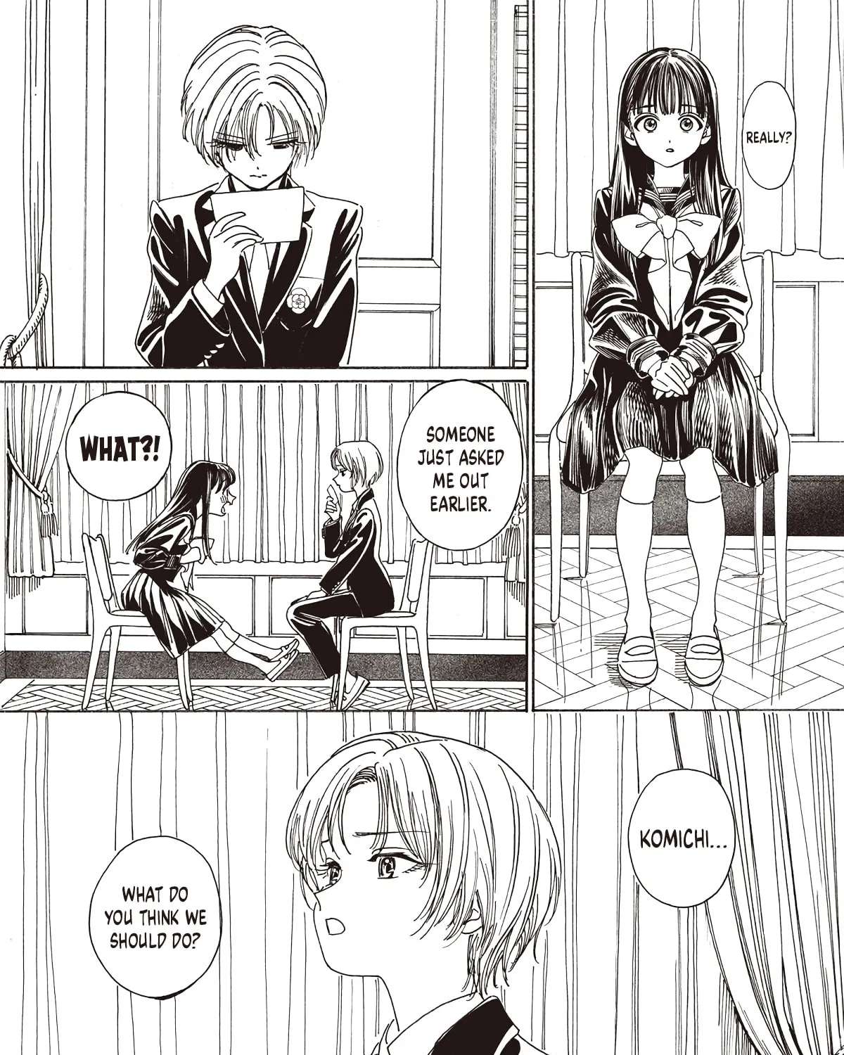Akebi-chan's Sailor Uniform Chapter 91 - page 23