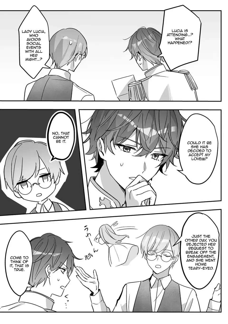 Ouji no Dere wa Tsun no Soko. ~Konyaku Haki mo Akuyaku Reijou mo Muzukashii~ Chapter 1 - page 15