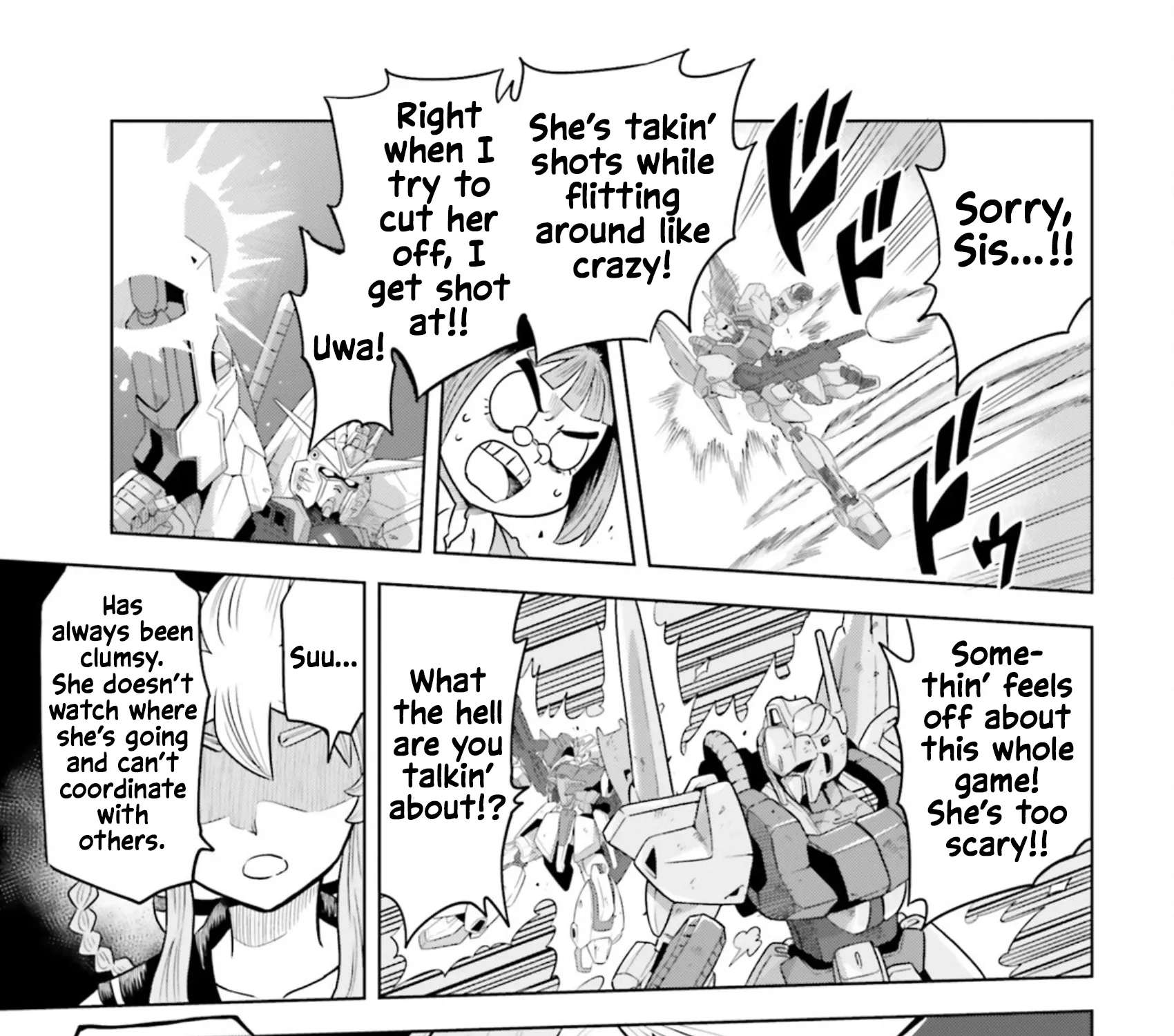 Mobile Suit Gundam EXVS - Girls on Extreme Chapter 1 - page 51