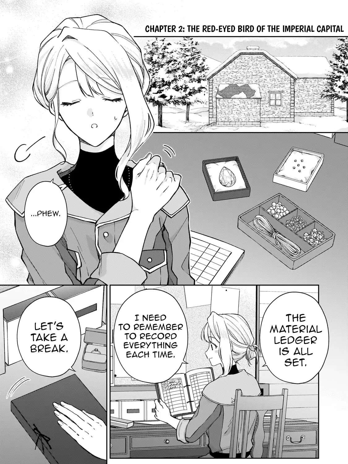 The Red-Eyed Raven of Marbourg and the Ruined Jeweler: A Genius Jeweler Picked Up by a Ruthless Merchant Captivates the World Chapter 2 - page 2