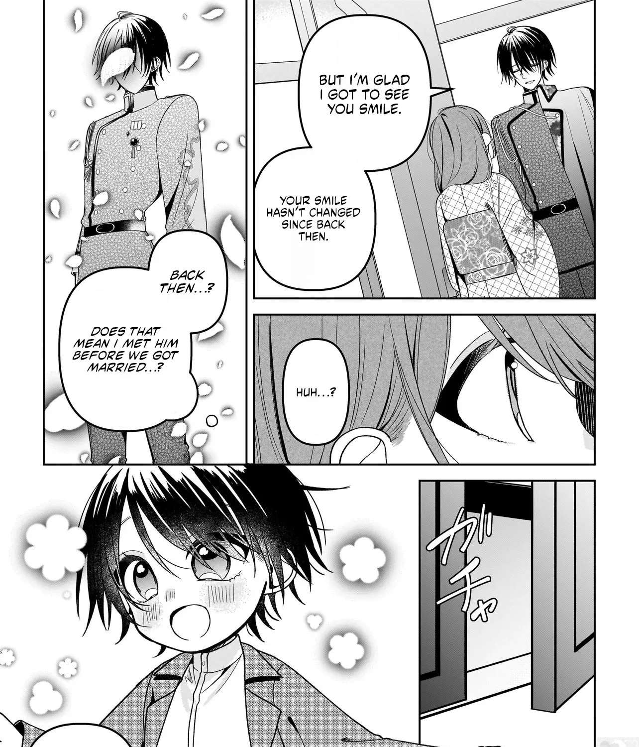 Unmei no Ban to Kekkonshitara, Tenshi Musuko no Keibo ni Narimashita Chapter 5.1 - page 30
