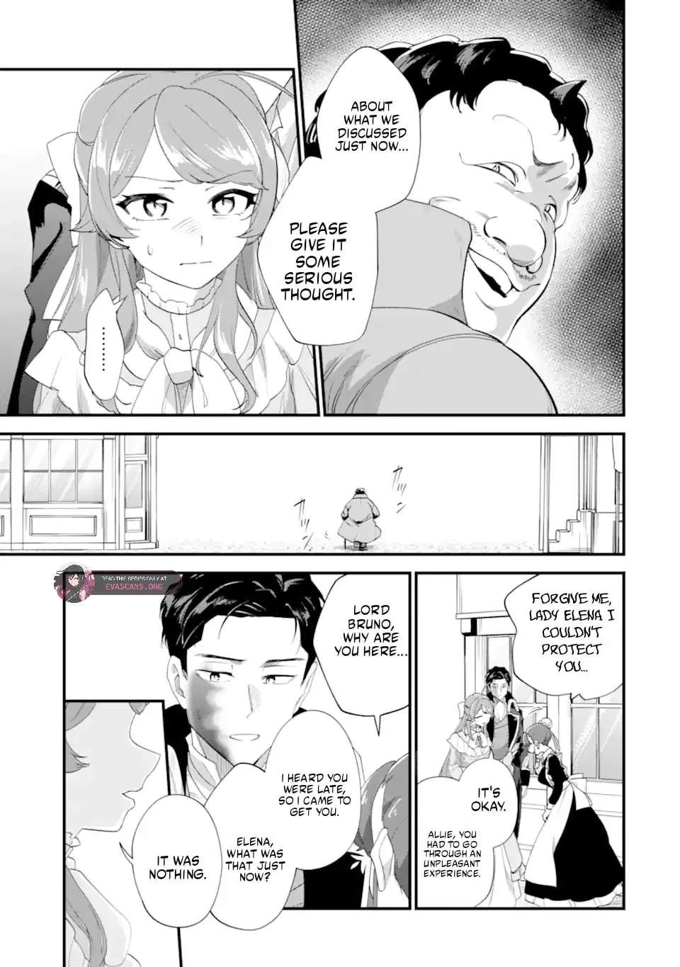 The Poor Noble Lady Wants to Marry the Cursed Earl Chapter 8.3 - page 13