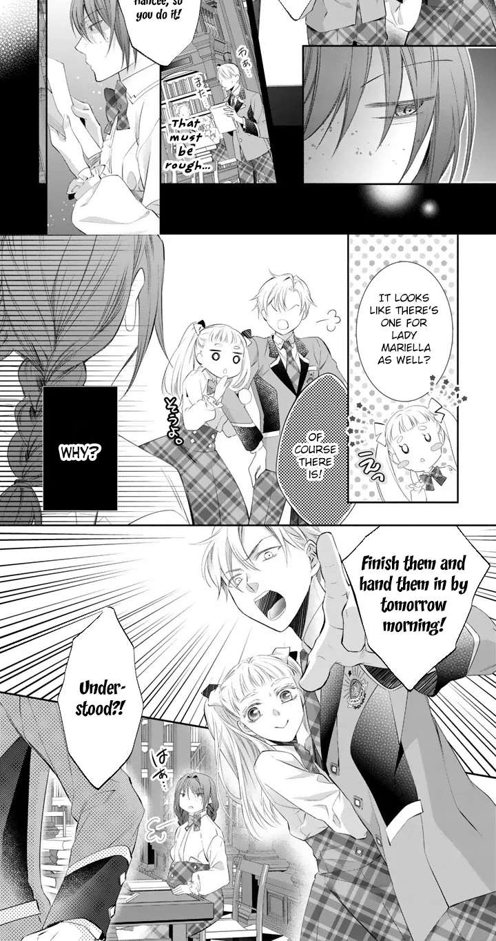 Kon'yakuhakisaretai node Sugao wo Kakushite Zannen Reijou ni Narimasu! E? Haraguro Ouji ni Bareteru toka Kiite nai n dakedo!? Chapter 7 - page 12