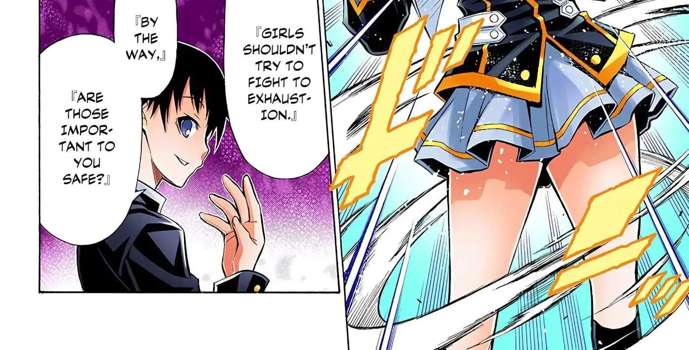 Medaka Box (Official Colored) Chapter 56 - page 21