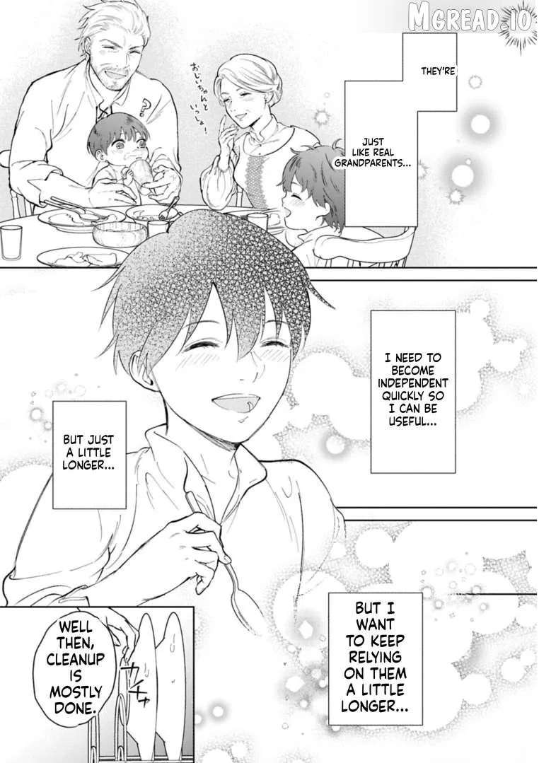 Ashita mo Ii Hi de Arimasu You ni.: Isekai de Atarashii Kazoku ga Dekimashita: San Kyoudai no Hokkori Gohan Nikki Chapter 3 - page 14