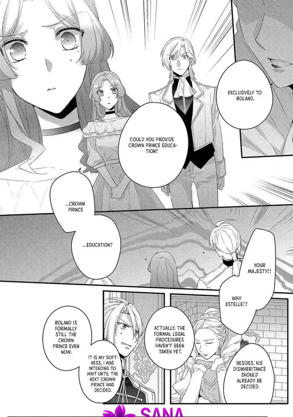 Akuyaku Reijou wa Single Mother ni Narimashita: Futago wo Hikitorimashitaga Koushaku-sama kara no Dekiai wa Souteigai desu Chapter 12 - page 24