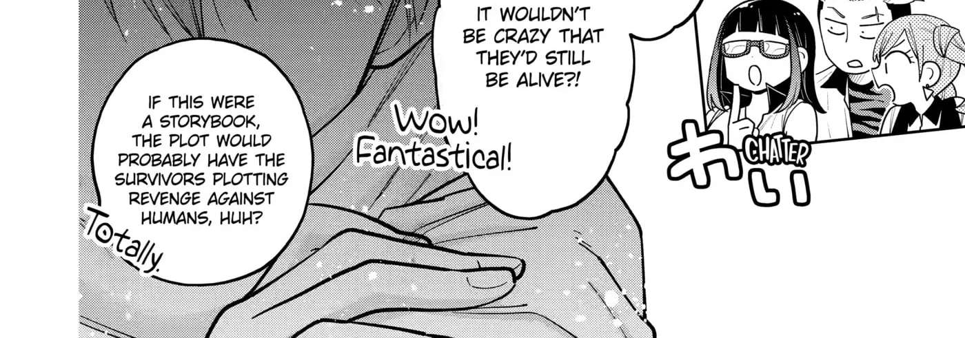 Sensei! Bokutachi ga Sekai o Horoboshimasu. Chapter 64 - page 32