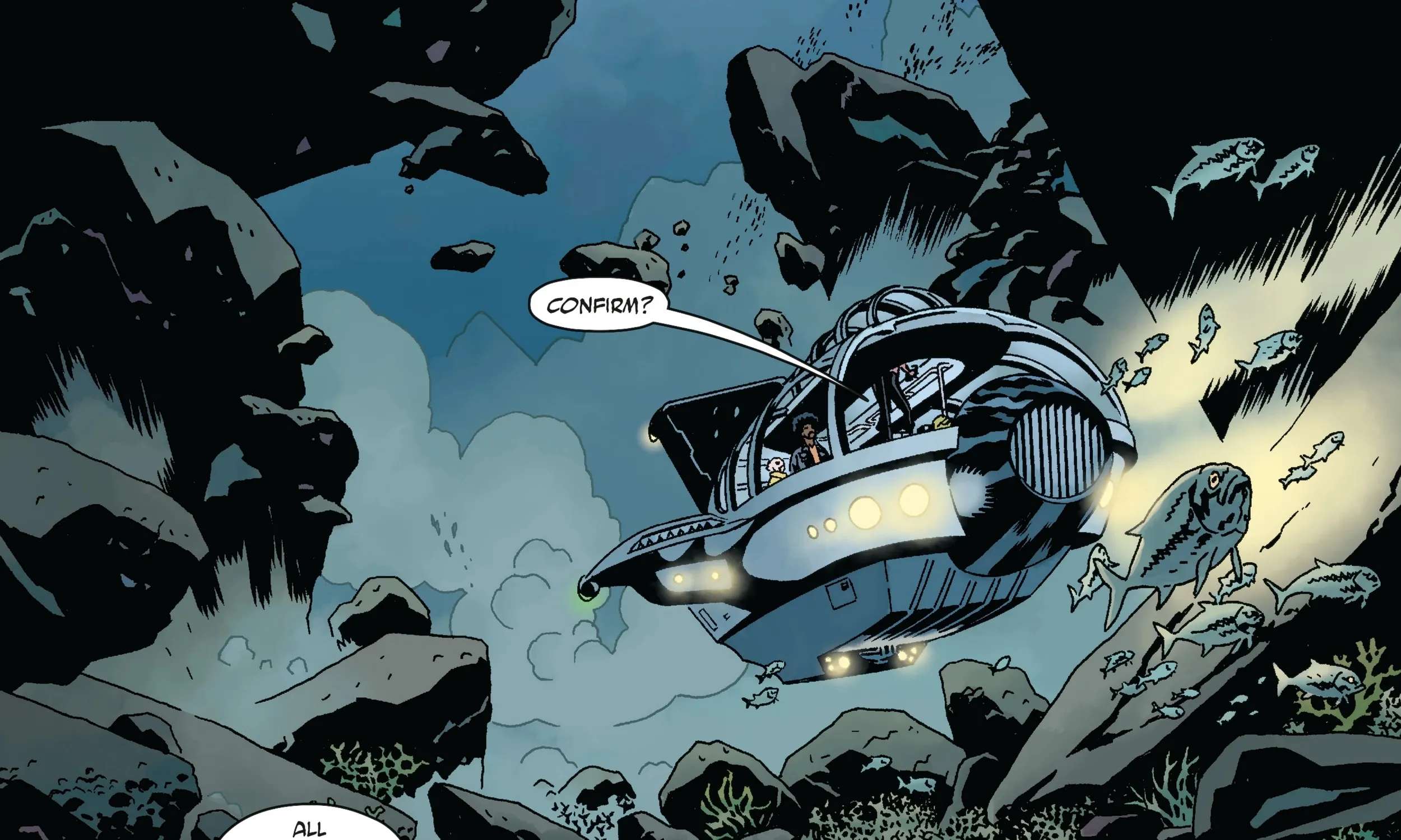 Giant Robot Hellboy Returns Chapter 1 - page 13