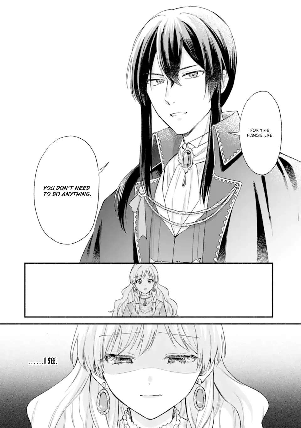 Konyaku Shitara "Kimi wa Nan mo Shinakute Ii" to Iwaremashita: Tenga no Dekiai wa Wakarinikui! Chapter 1 - page 2