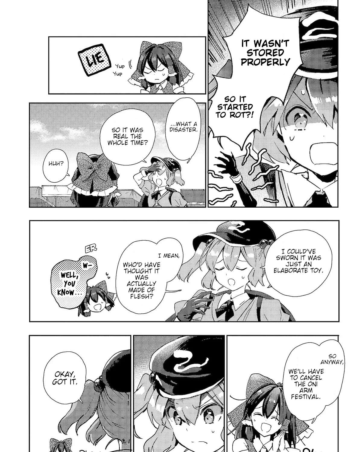 Touhou Ibarakasen - Wild And Horned Hermit Chapter 51 - page 31