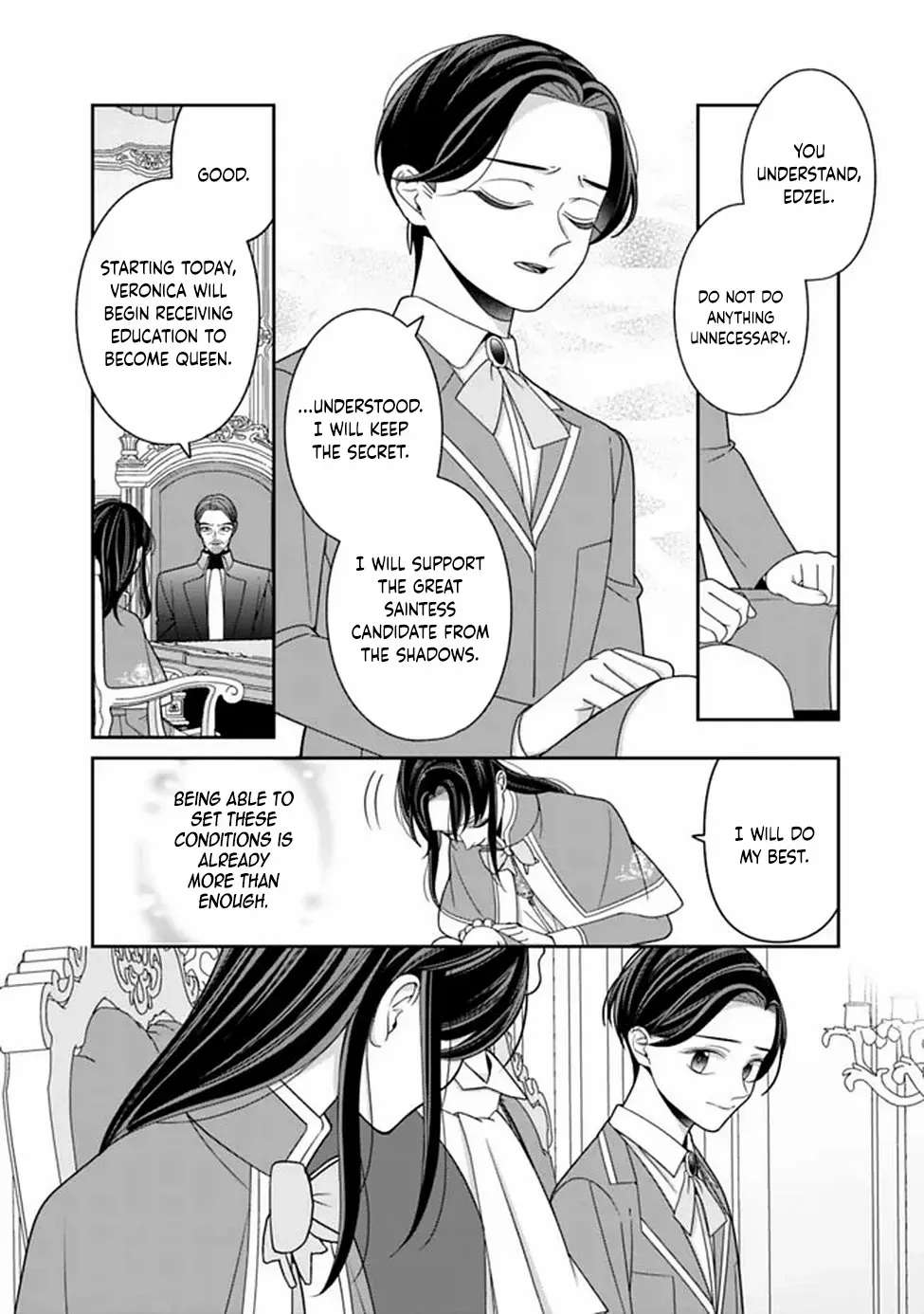 The Great Saintess of the Clock Tower Rejoices at the Broken Engagement Chapter 1 - page 38