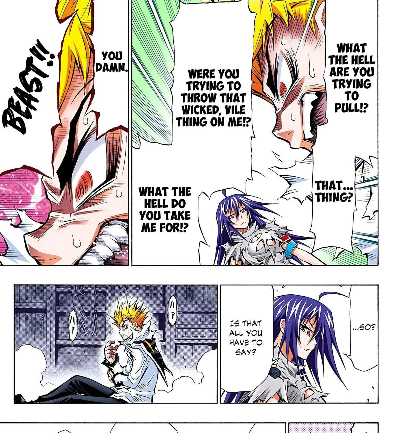 Medaka Box (Official Colored) Chapter 55 - page 9