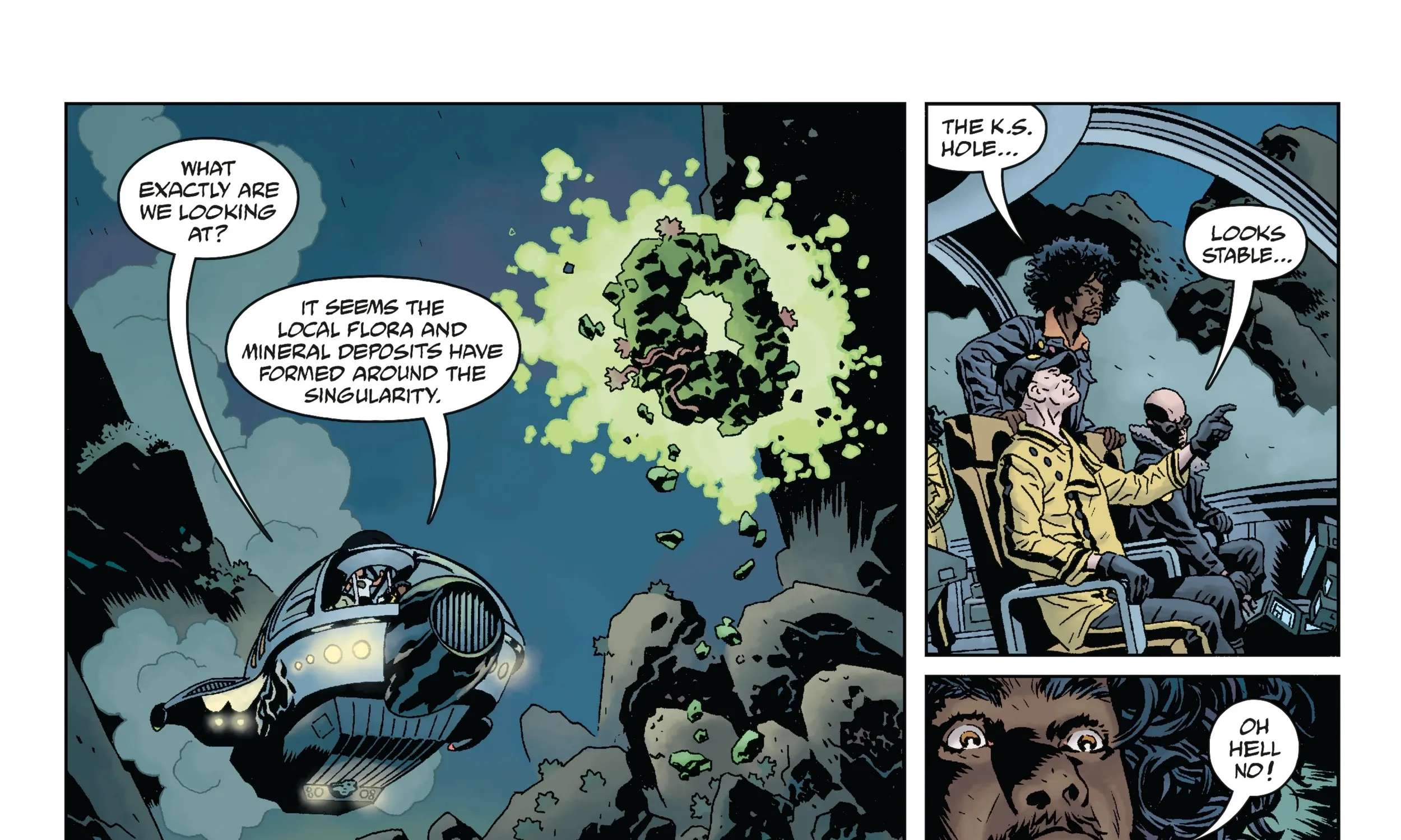 Giant Robot Hellboy Returns Chapter 1 - page 31