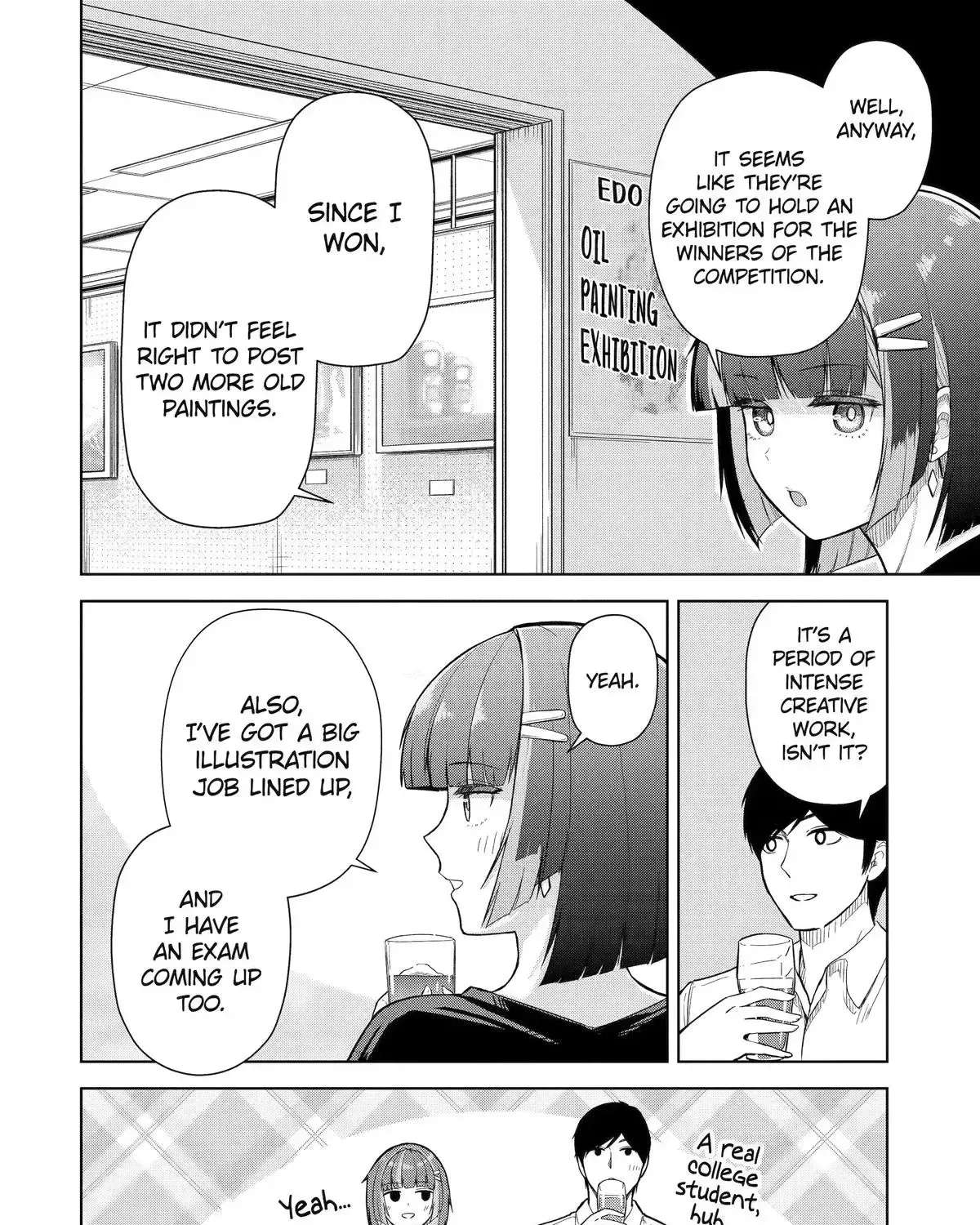 Tachi Nomi Izakaya De Kei Joshidaisei Ga Tonari Ni Kuru Hanashi Chapter 16 - page 19