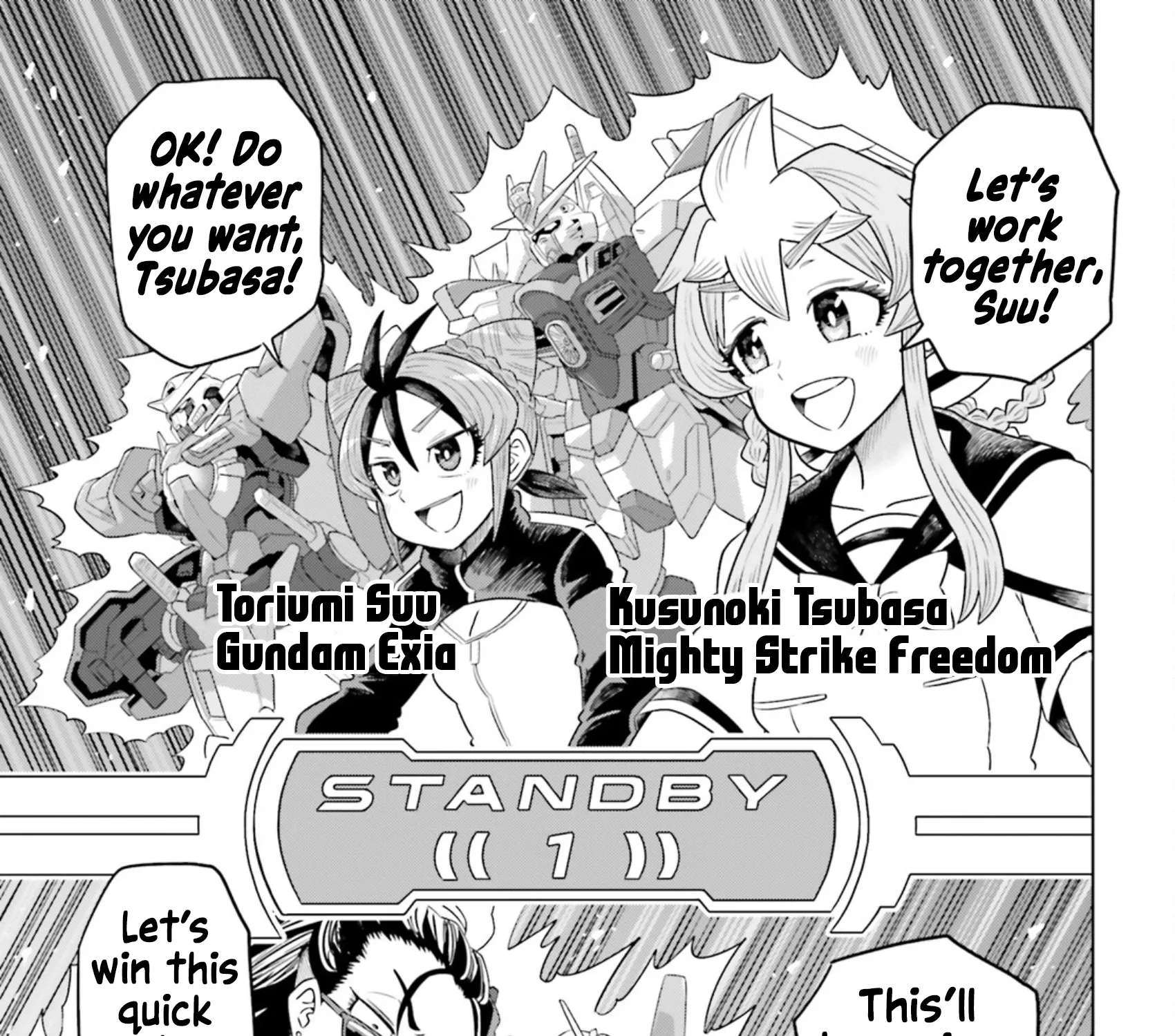 Mobile Suit Gundam EXVS - Girls on Extreme Chapter 1 - page 43