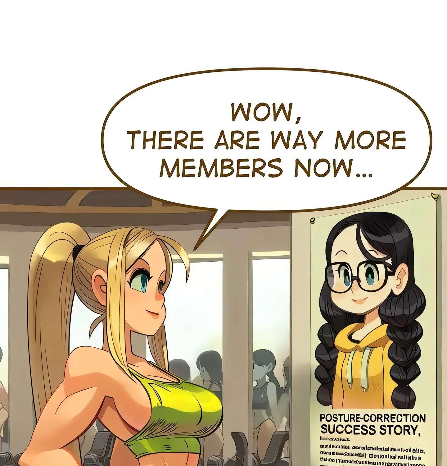 Her Secret Bulge: Protein Made Me Futa! Chapter 4 - page 2