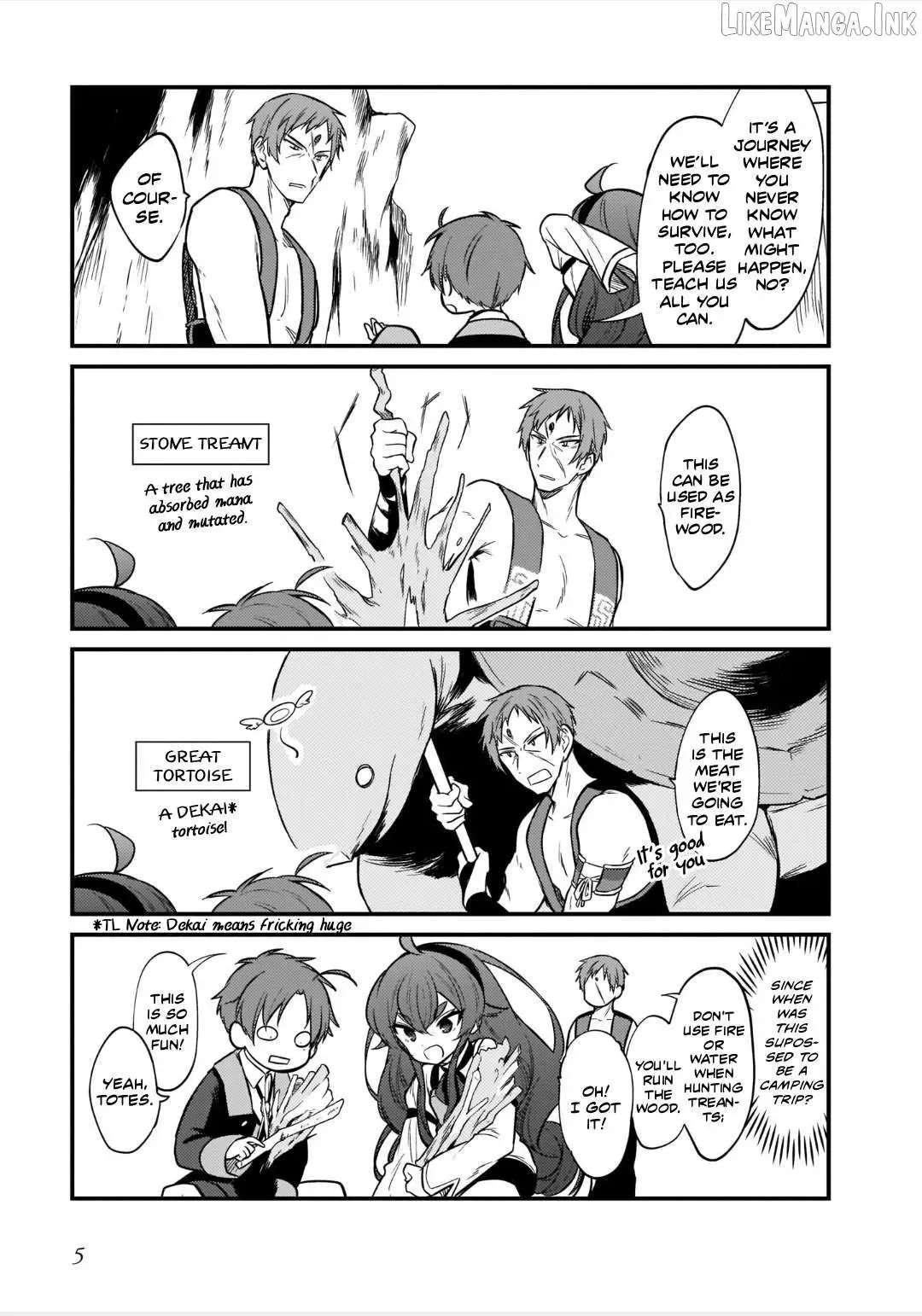 Mushoku Tensei: Even If It's A 4-Koma, I'll Get Serious Chapter 16 - page 7