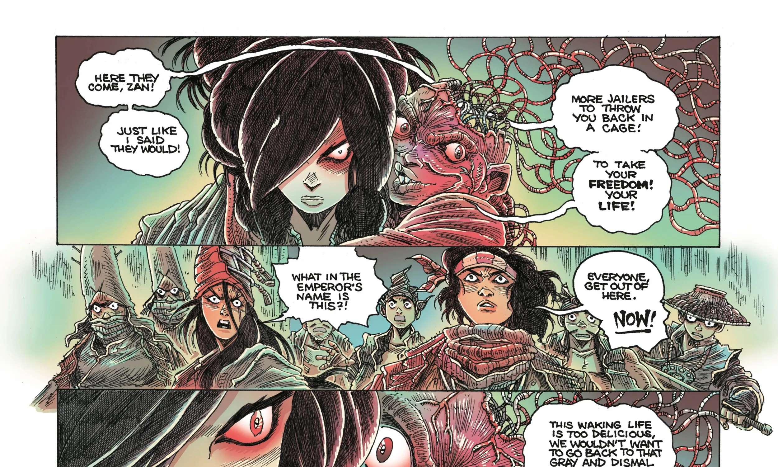 Orphan and the Five Beasts: Bath of Blood Chapter 3 - page 42