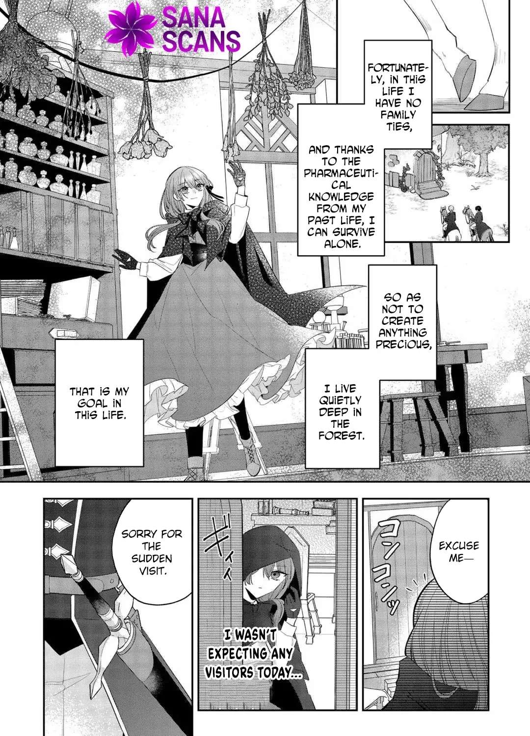 The Saint Executed in Her Past Life, Now Known as the Black Apothecary Chapter 1 - page 11