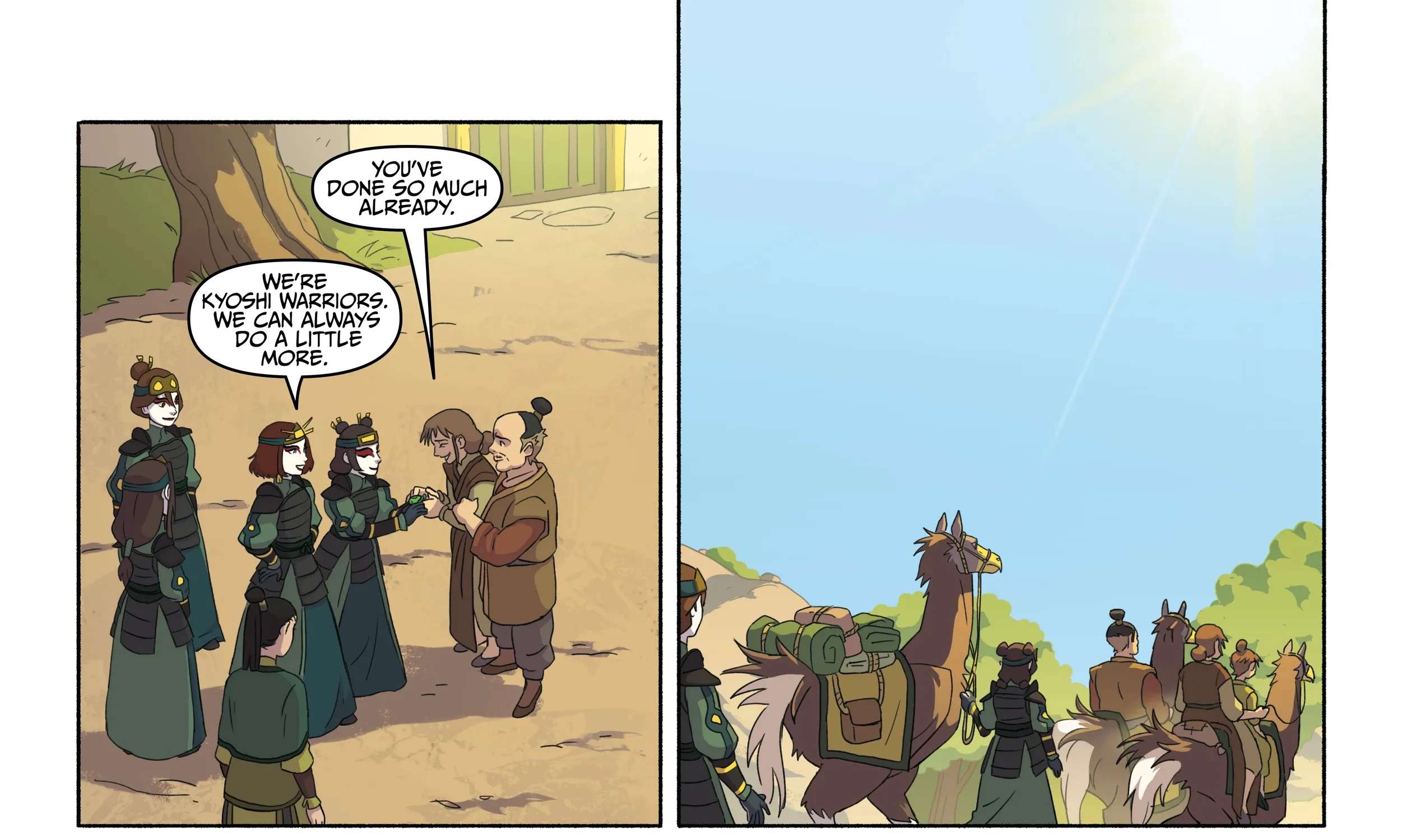 Avatar: The Last Airbender – The Kyoshi Warriors Chapter 3 - page 67