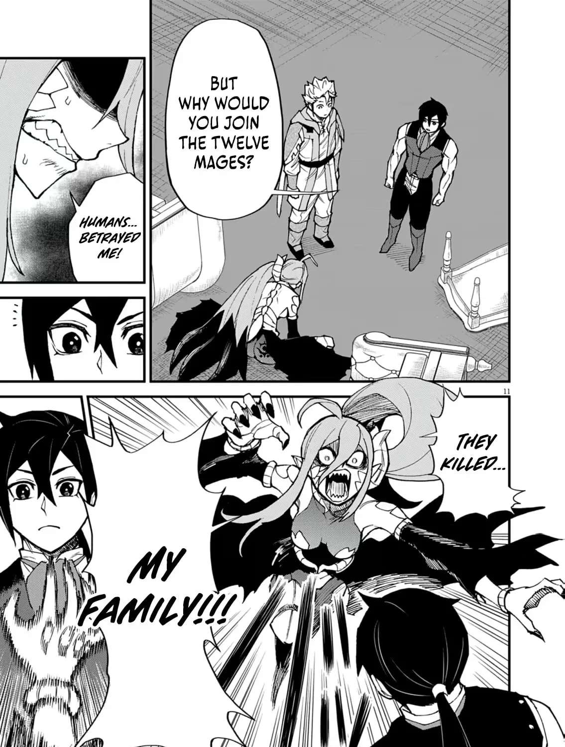 Game Akuyaku Kizoku ni Tensei Shita Ore wa, Chiito Kin'niku de Musou Suru Chapter 47 - page 11