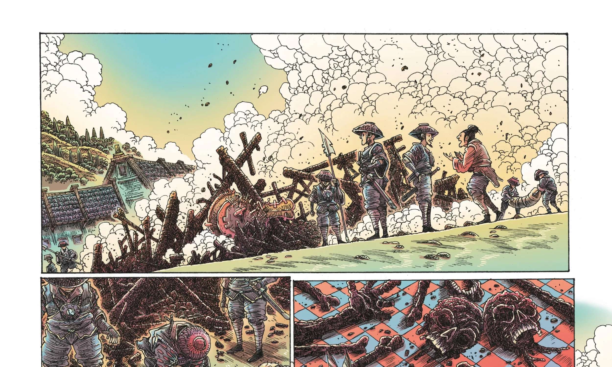 Orphan and the Five Beasts: Bath of Blood Chapter 1 - page 34