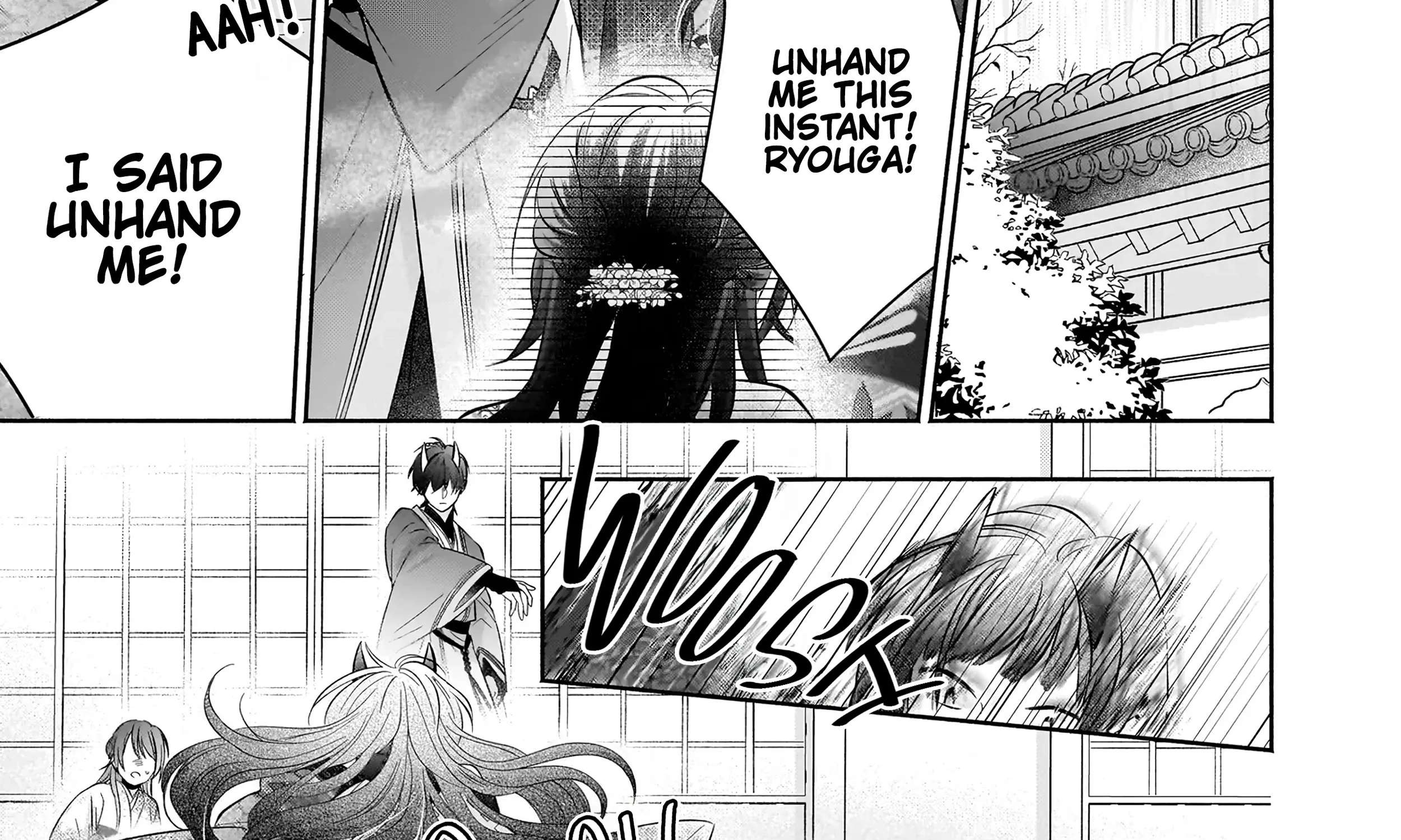 Yashaou No Saiai Shitagerareta Chiyu No Otome Wa Dekiai Sareru Chapter 6.1 - page 53