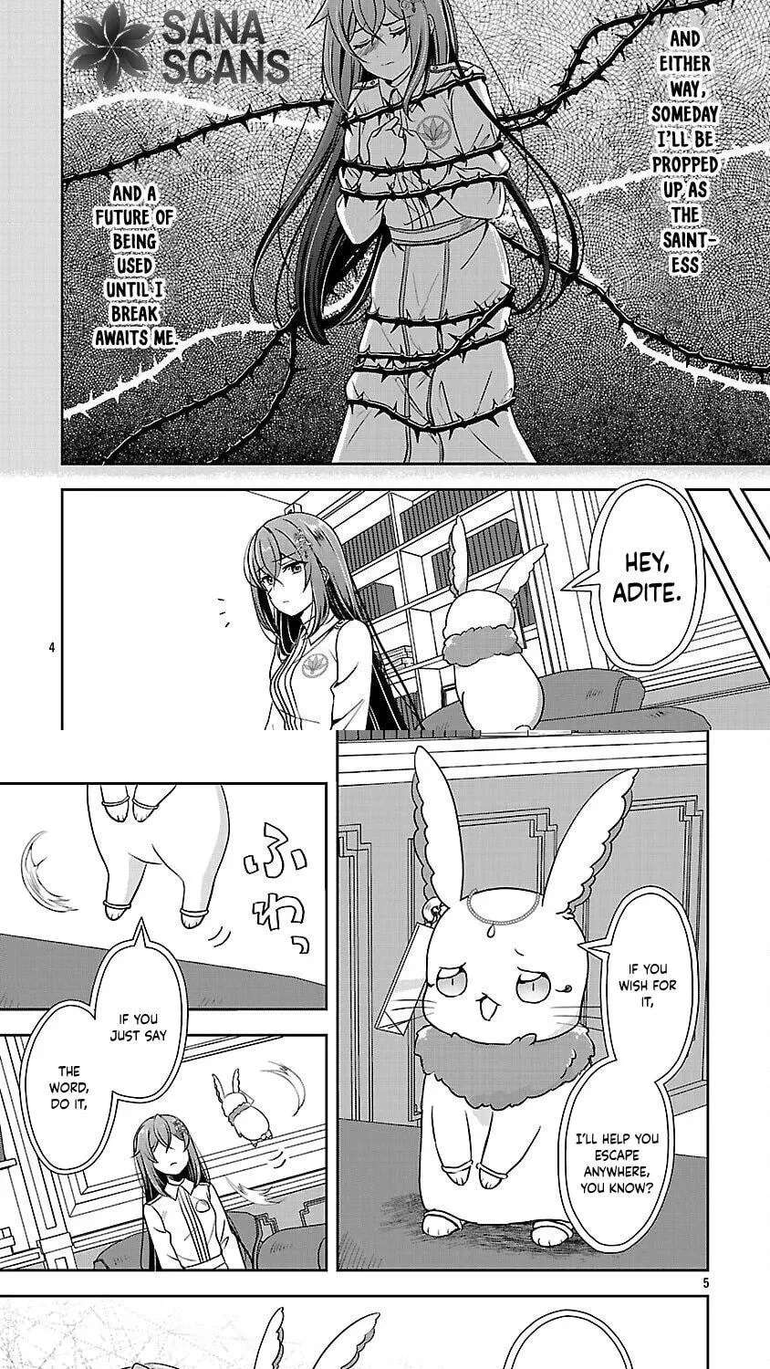 Iwai seijo ni Naremasendeshita. Kono Mama suterusu shitai nodesuga, Akuyaku-gao to seirei ni Aisaretaishitsu no Sei de Yappari Iroiro Okorimasu Chapter 15 - page 5