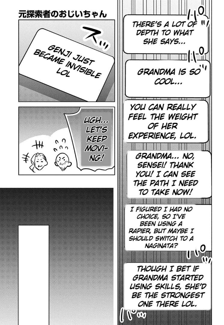 A Former Explorer and Grandpa ~ I Started Streaming at the Request of my Granddaughter, but Why Did I End Up Chasing the Buzz?! Chapter 12.1 - page 14