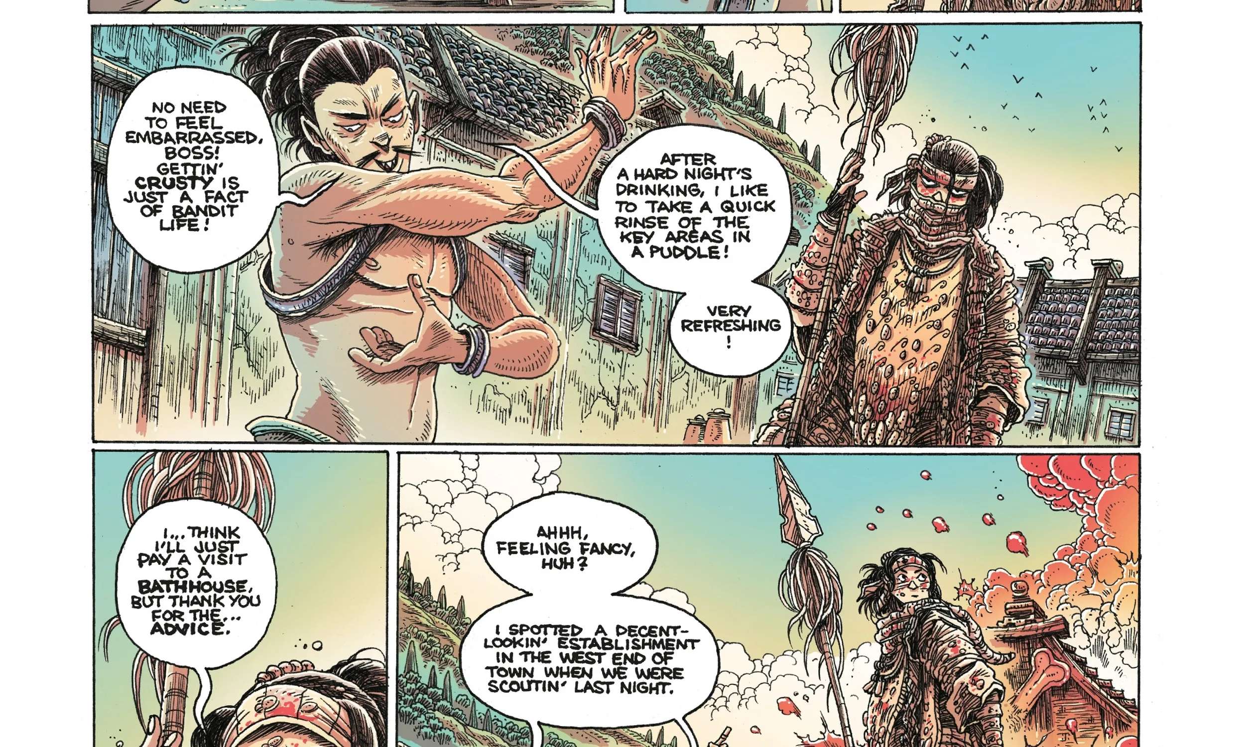 Orphan and the Five Beasts: Bath of Blood Chapter 1 - page 17
