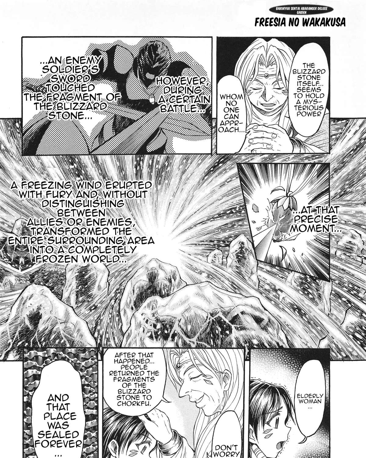 Abaranger Gaiden: Wakakusa no Freesia Chapter 1 - page 15