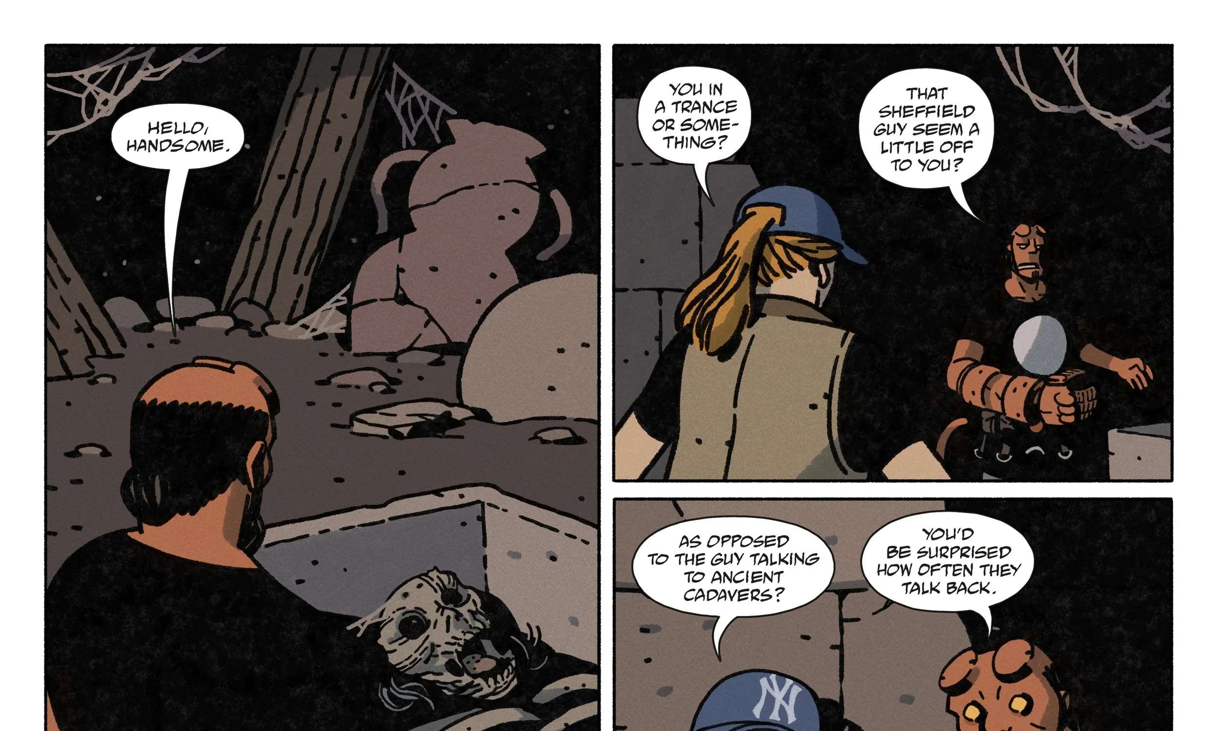 Hellboy in Love: Obsidian Chapter 1 - page 43
