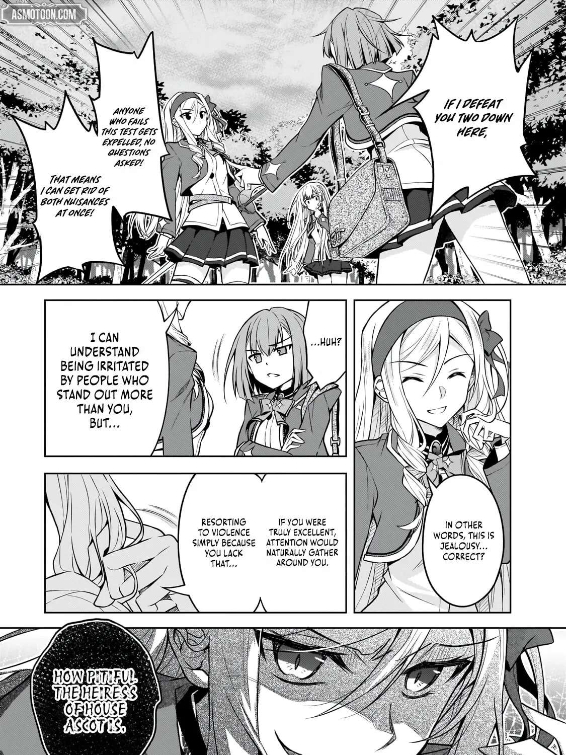 Danzai sareta Tensei Seijo wa, Akuyaku Reijou no Michi wo Iku! Chapter 7.2 - page 7