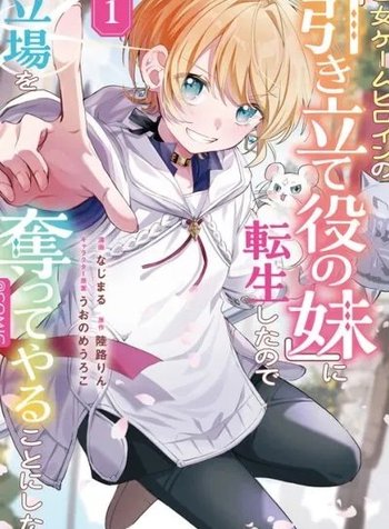 Otome Game Heroine no Hikitate Yaku no Imouto ni Tensei Shita node Tachiba wo Ubatte Yaru Koto ni Shita