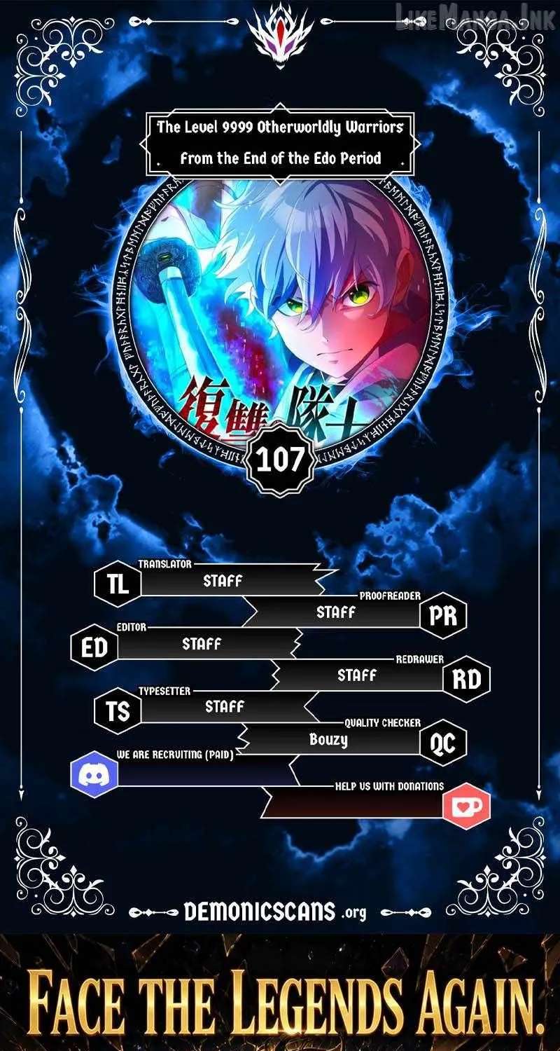 Fukushuu No Taishi - Level 9999 No Bakumatsu Isekai Tensei Chapter 107 - page 1