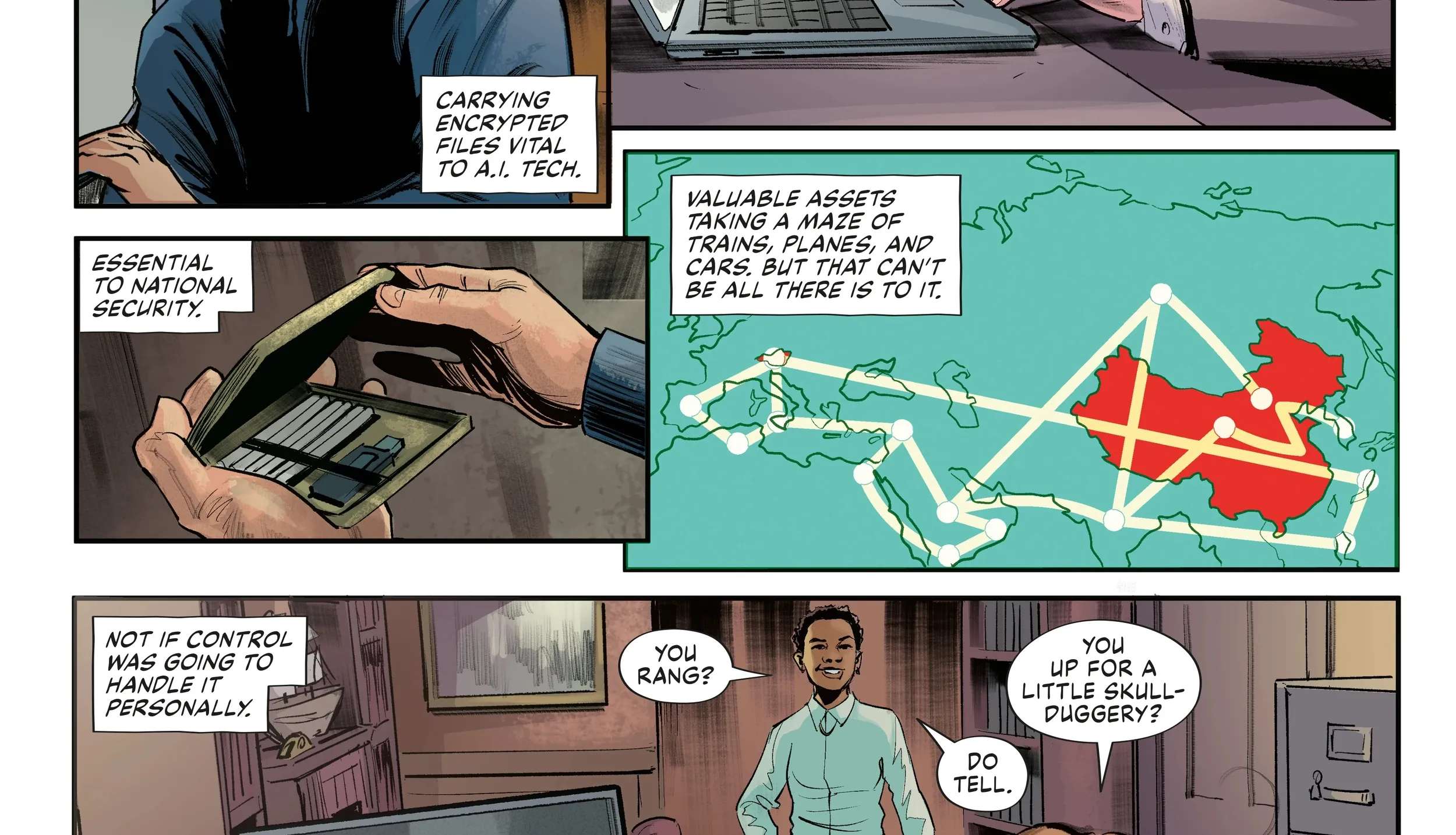 John le Carré's The Circus: Losing Control Chapter 2 - page 23