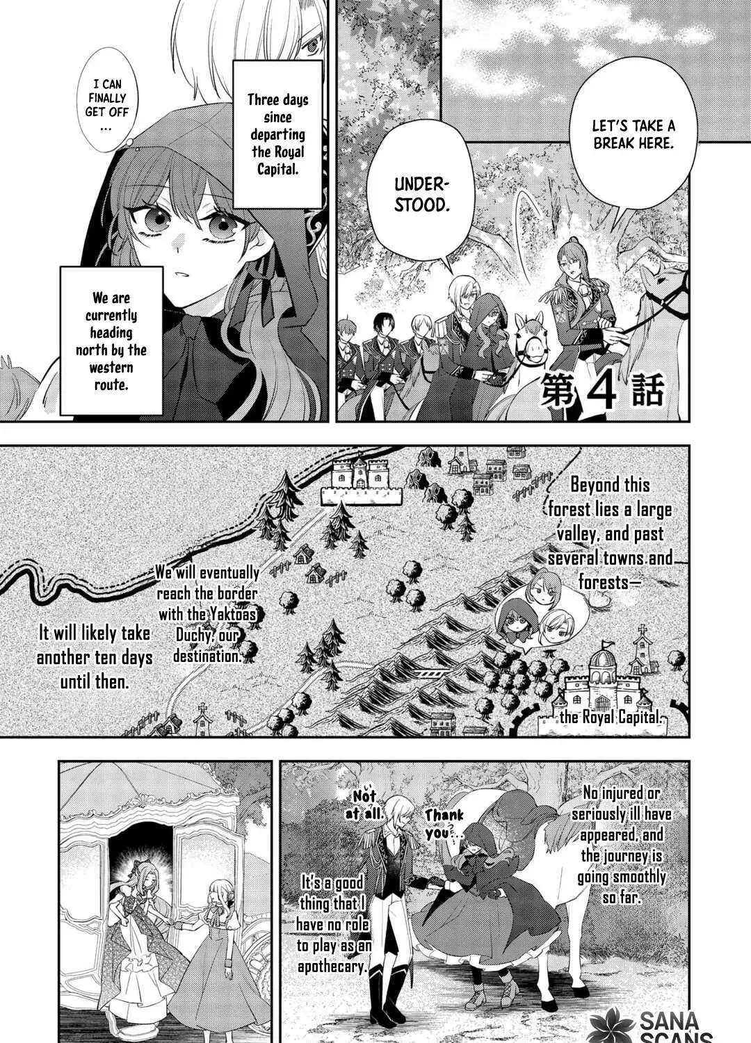 The Saint Executed in Her Past Life, Now Known as the Black Apothecary Chapter 4 - page 1
