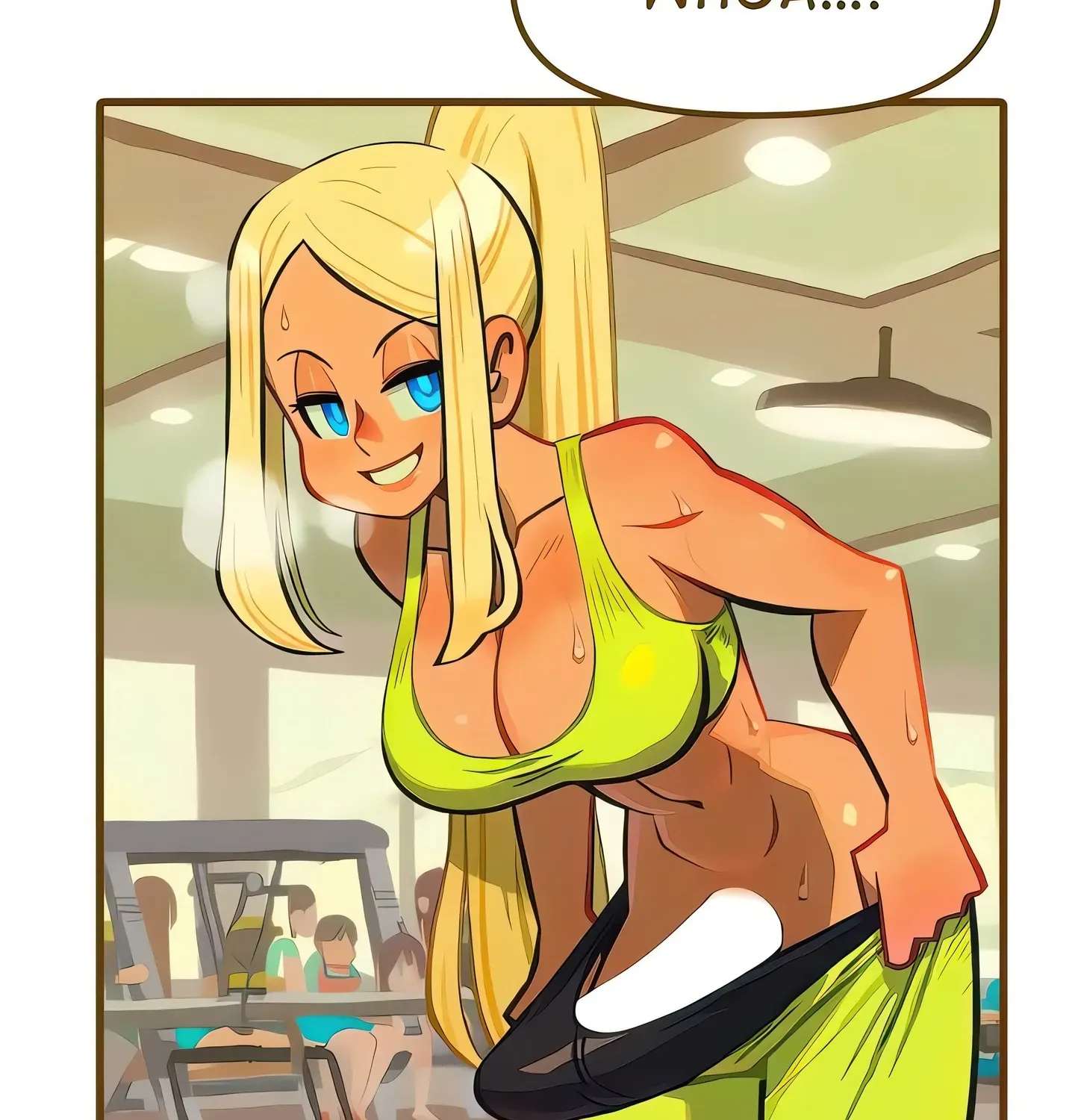 Her Secret Bulge: Protein Made Me Futa! Chapter 5 - page 9