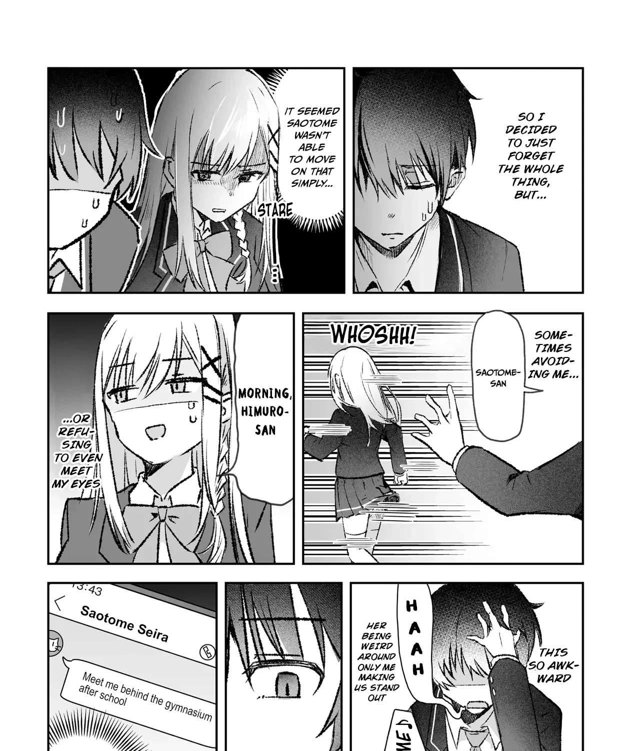 The Saintly Girl Sitting Next to Me Secretly Shows Me What's Under Her Skirt Chapter 1 - page 19