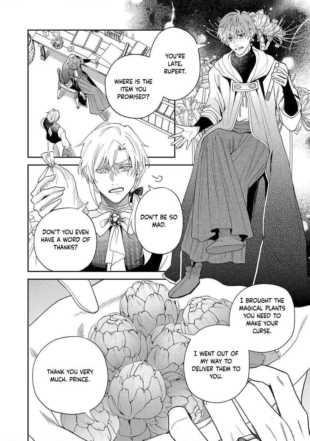 Noroware Oujo wa Mahou Shokubutsu wo Kenkyuu shitai ~Koushaku-sama ga Konyakusha!? Watashi, Noroi de Youjo ni Natteiru no desu ga~ Chapter 9.1 - page 2